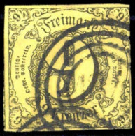 1852, Altdeutschland Thurn Und Taxis, 10, Gest. - Otros & Sin Clasificación