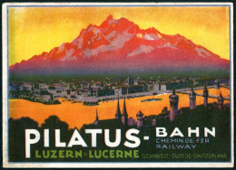 Switzerland: Pilatus-Bahn - Europe