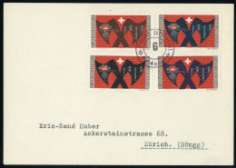 1939, Schweiz Soldatenmarken, Brief - Vignetten