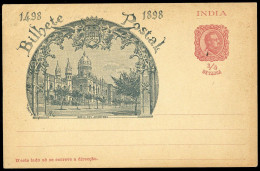 1898, Portugiesisch Indien, P 8, Brief - Portugiesisch-Indien