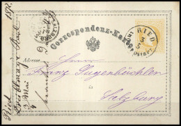 Österreich, P 8, Brief - Machine Postmarks