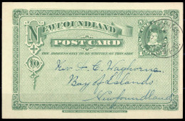 1891, Neufundland, P 6, Brief - Non Classés