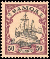 1900, Deutsche Kolonien Samoa, 14 Dzf, * - Samoa