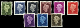 1947, Niederlande, 477-85, ** - Other & Unclassified