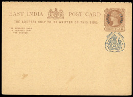 1885, Indien Staaten Jind Feudalstaat, P 4, Brief - Jhind