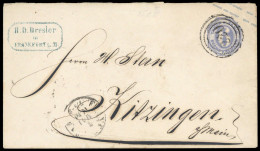 1863, Altdeutschland Thurn Und Taxis, U 23 A, Brief - Other & Unclassified
