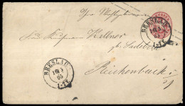 1862, Altdeutschland Preussen, U 23 A, Brief - Other & Unclassified