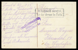 1915, Österreich, Brief - Mechanische Stempel