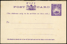 1895, Fiji, P 3 II, Brief - Fidji (1970-...)