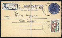 1965, Malaiische Staaten Perak, 121 U.a., Brief - Altri - Asia