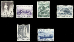 1950, Niederlande, 552-57, ** - Other & Unclassified