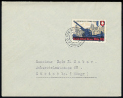 1939, Schweiz Soldatenmarken, Brief - Viñetas