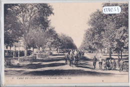 CAMP DE CHALONS- LA GRANDE ALLEE - Camp De Châlons - Mourmelon