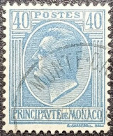 MONACO. Y&T N°84. Prince Louis II. Cachet De Monte-Carlo. - Used Stamps