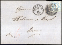 1865, Altdeutschland Thurn Und Taxis, 43, Brief - Autres & Non Classés