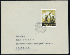1940, Schweiz Soldatenmarken, Brief - Viñetas