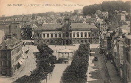 FRANCE - Morlaix - La Place Thiers Et L'Hôtel De Ville - Vue Prise Du Viaduc - Carte Postale Ancienne - Morlaix