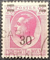 MONACO. Y&T N°104. Prince Louis II. Surchargé. USED. - Usati