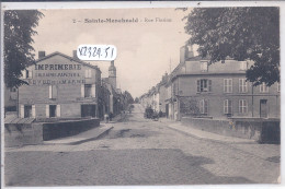 SAINTE-MENEHOULD- RUE FLORION- IMPRIMERIE REVUE DE LA MARNE - Sainte-Menehould