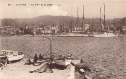 FRANCE - Cannes - Vue Sur Le Port Et La Jetée - LL - Carte Postale Ancienne - Cannes