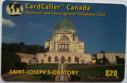 Canada Cardcaller $20 Prepaid - St. Joseph's Oratory Of Mount Royal - Canada