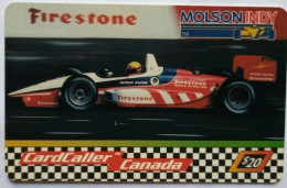 Canada Cardcaller $$20 Prepaid - Molson Indy Firestone - Canada