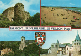 CPM - M - VENDEE - TALMONT SAINT HILAIRE - LE VEILLON - PLAGE - Talmont Saint Hilaire