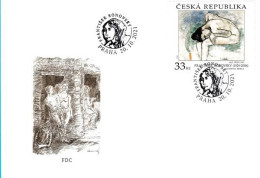 FDC 1138 Czech Republic Frantisek Ronovsky 2021 - FDC