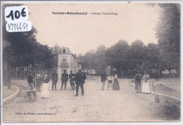 SAINTE-MENEHOULD- AVENUE VICTOR-HUGO- ANIMEE- LANDEAU - Sainte-Menehould