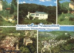 42001772 Westerburg Westerwald Pension Haus Taunusblick Burgberg Schlosskirche   - Westerburg