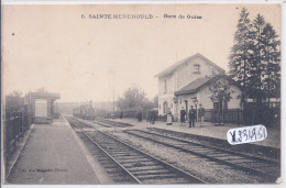 SAINTE-MENEHOULD- GARE DE GUISE- ARRIVEE DU TRAIN - Sainte-Menehould