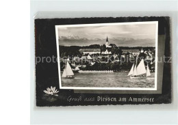 41999915 Diessen Ammersee Blick Gegen Die Zugspitze Tiroler Und Allgaeuer Berge  - Diessen