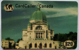 Canada Cardcaller $20 Prepaid -  St. Joseph Oratory - Mount Royal - Kanada
