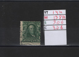 PRIX FIXE Obl 144 YT 138A MIC 300 SCOT 306 GIB Benjamin Franklin  1902 1903  Etats Unis 58/04 - Used Stamps