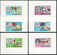 Sharjah 1968**, Geschichte D. Olymp. Spiele, Blocks, Kaktus / Sharjah 1968, MNH, History Of Olymp. Games, Blocks, Cactus - Cactus