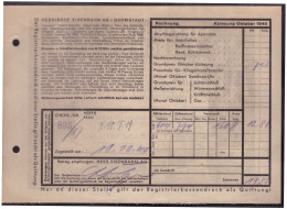 Dt- Reich (023636) Werbezudruck Auf Stromrechnung Oktober 1940 - Electricidad & Gas