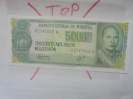 BOLIVIE 50.000 BOLIVIANOS 1984 Neuf (B.32) - Bolivië