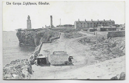 GILBRALTAR THE EUROPA LIGHTHOUSE POST CARD - Gibraltar