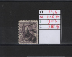 PRIX FIXE Obl 146 YT 140A MIC 302 SCOT 308 GIB A. Jackson 1902 1903 Etats Unis 58/04 - Used Stamps
