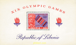 68114 MNH LIBERIA 1967 19 JUEGOS OLIMPICOS VERANO MEXICO 1968 - Liberia