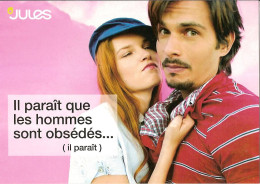 CPM - MODE - PUB JULES - IL PARAIT QUE LES HOMMES SONT OBSEDES ( IL PARAIT ) - Mode