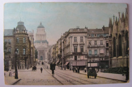 BELGIQUE - BRUXELLES - Rue De La Régence & Palais De Justice - 1909 - Prachtstraßen, Boulevards