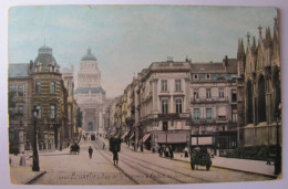 BELGIQUE - BRUXELLES - Rue De La Régence & Palais De Justice - 1909 - Avenues, Boulevards