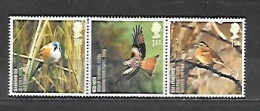 LOT DE TIMBRES OBLITERES DE GRANDE BRETAGNE OISEAUX - Usados