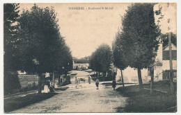 CPA - TONNERRE (Yonne) - Boulevard St Michel - Tonnerre