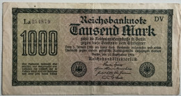 GERMANY 1000 Mark Reichsbanknote P-76d.2.DV Circolata.(B1/28EB - 1000 Rentenmark