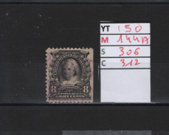 PRIX FIXE Obl 150 YT 144A MIC 306 SCOT 312 GIB George Washington 1902 1903 Etats Unis 58/04 - Used Stamps