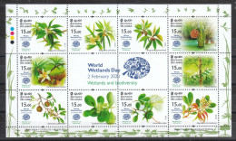 Sri Lanka 2020**, KB Welttag Der Feuchtgebiete  /  Sri Lanka 2020, MNH, MS World Wetlands Day - Sri Lanka (Ceylan) (1948-...)