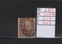 PRIX FIXE Obl  151 YT 145A  MIC 307 SCOT 313 GIB D. Webster 1902 1903 Etats Unis 58/04 Dentelée 3 Cotés - Used Stamps