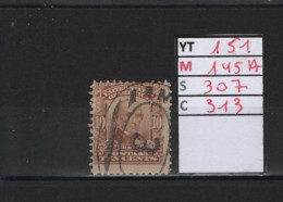 PRIX FIXE Obl  151 YT 145A  MIC 307 SCOT 313 GIB D. Webster 1902 1903 Etats Unis 58/04 - Used Stamps